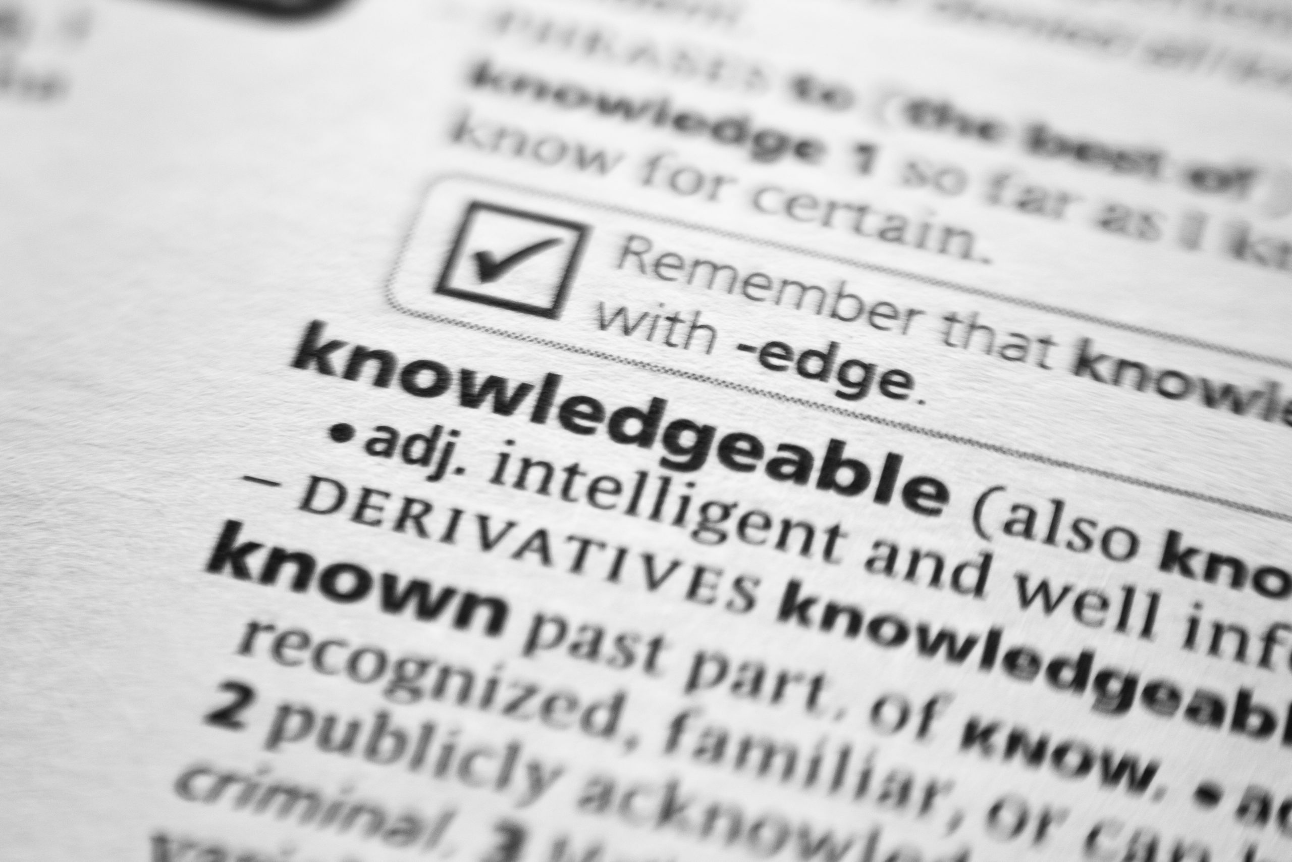April IB Learner Profile : Knowledgeable