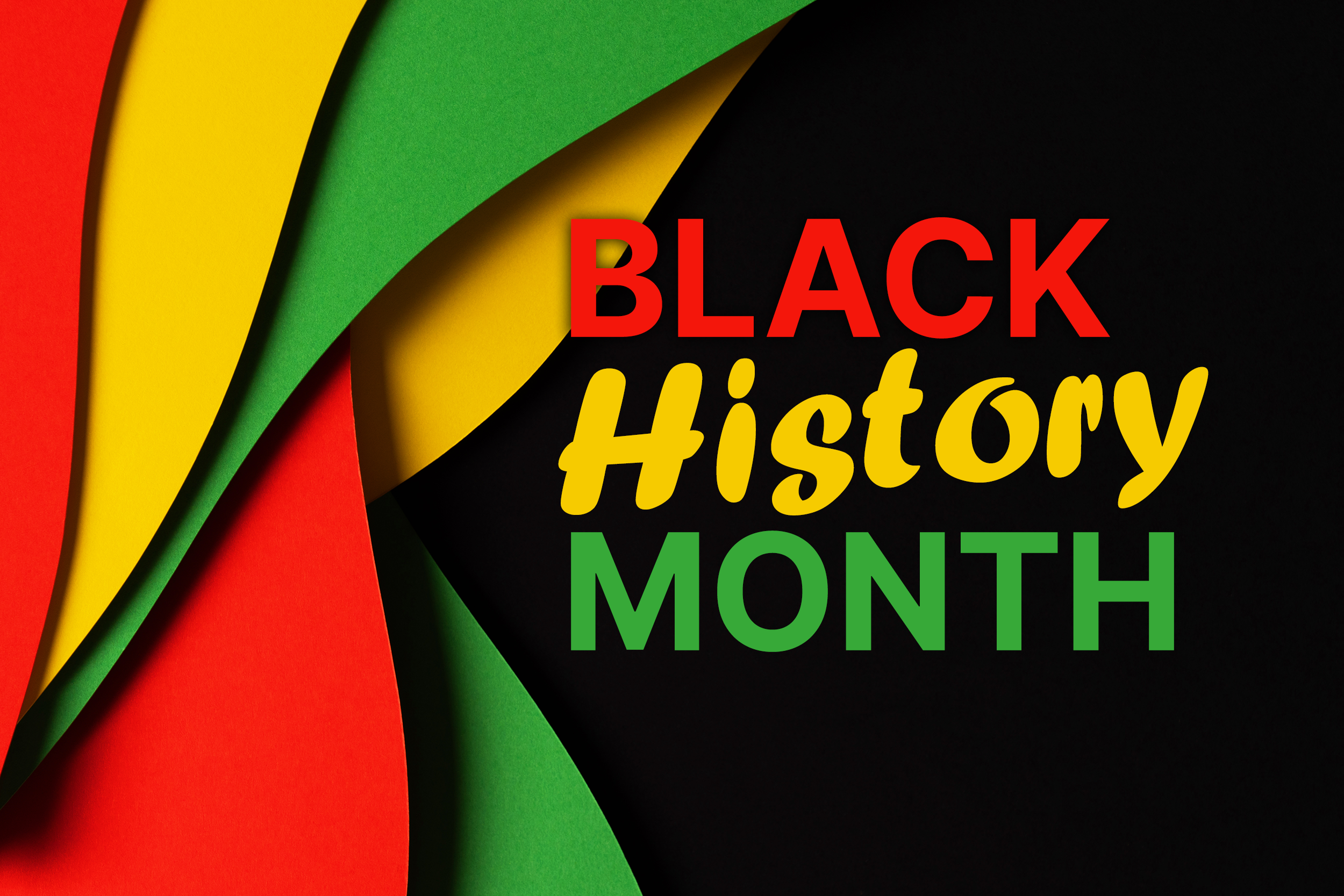 Image with words Black History Month