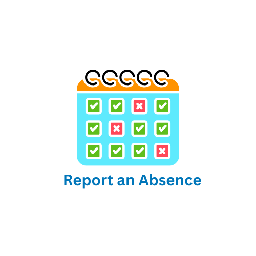 report an absence icon